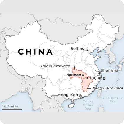 Wuhan w Chinach