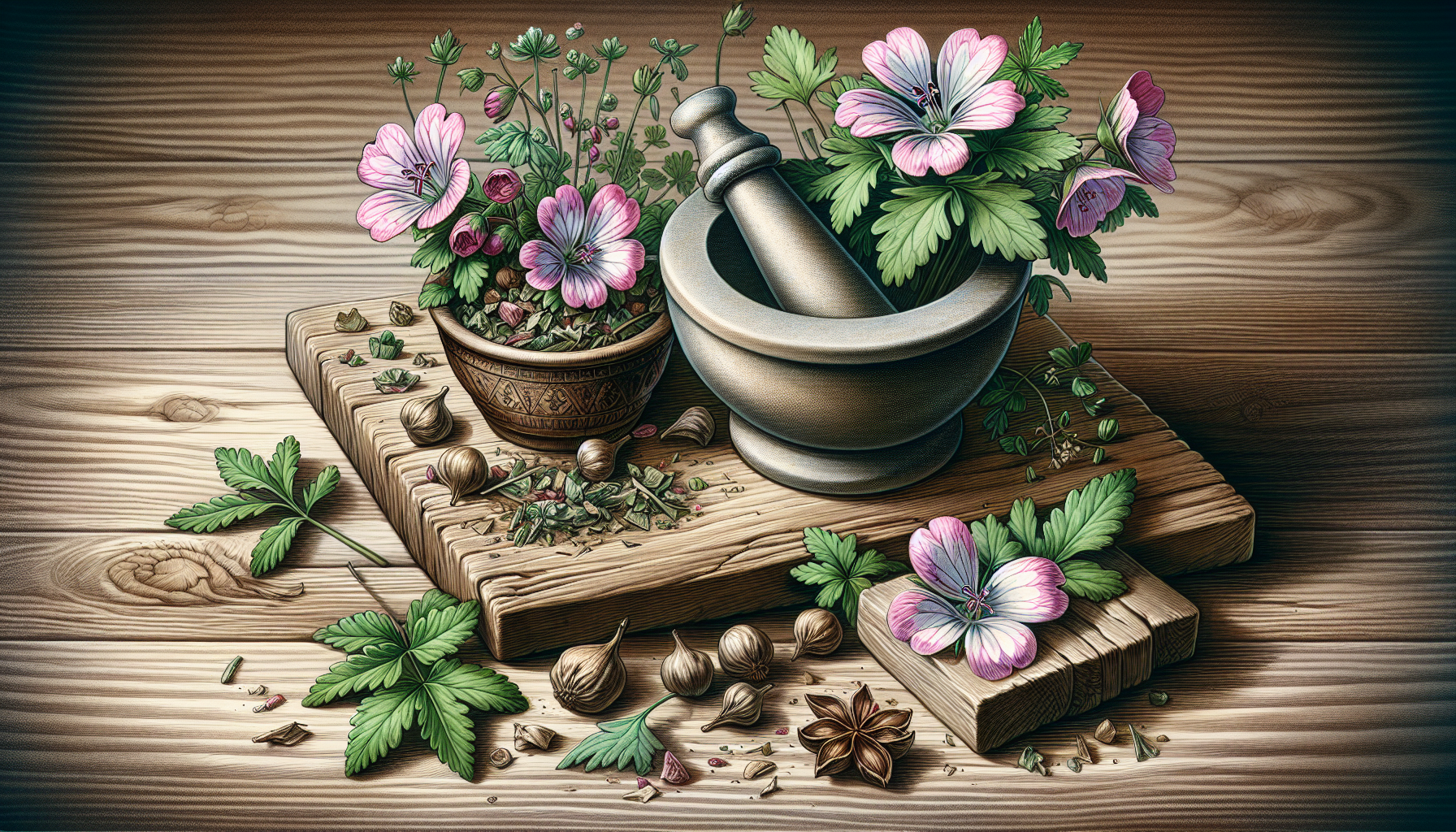 Bodziszek cuchnący – zastosowanie